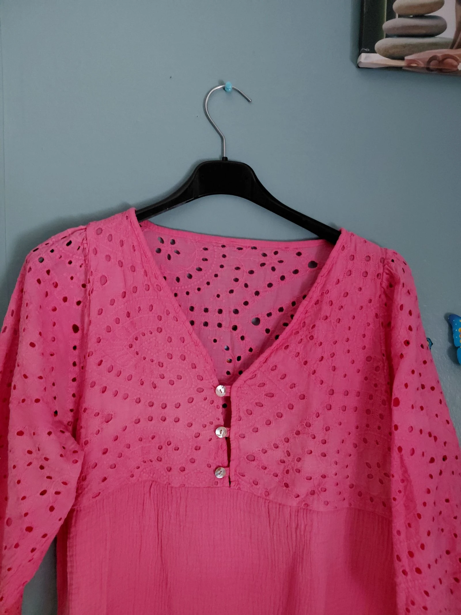 Tunique femme 🚺 Fuchsia  – photo 2